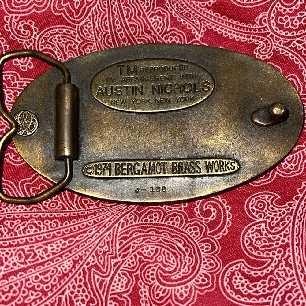 Vintage belt buckles. Tony Lama, Quail, Morgan horse, hunting, Austin Nichols - Picture 3 of 9